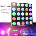 25*9w RGB led matrix blinder